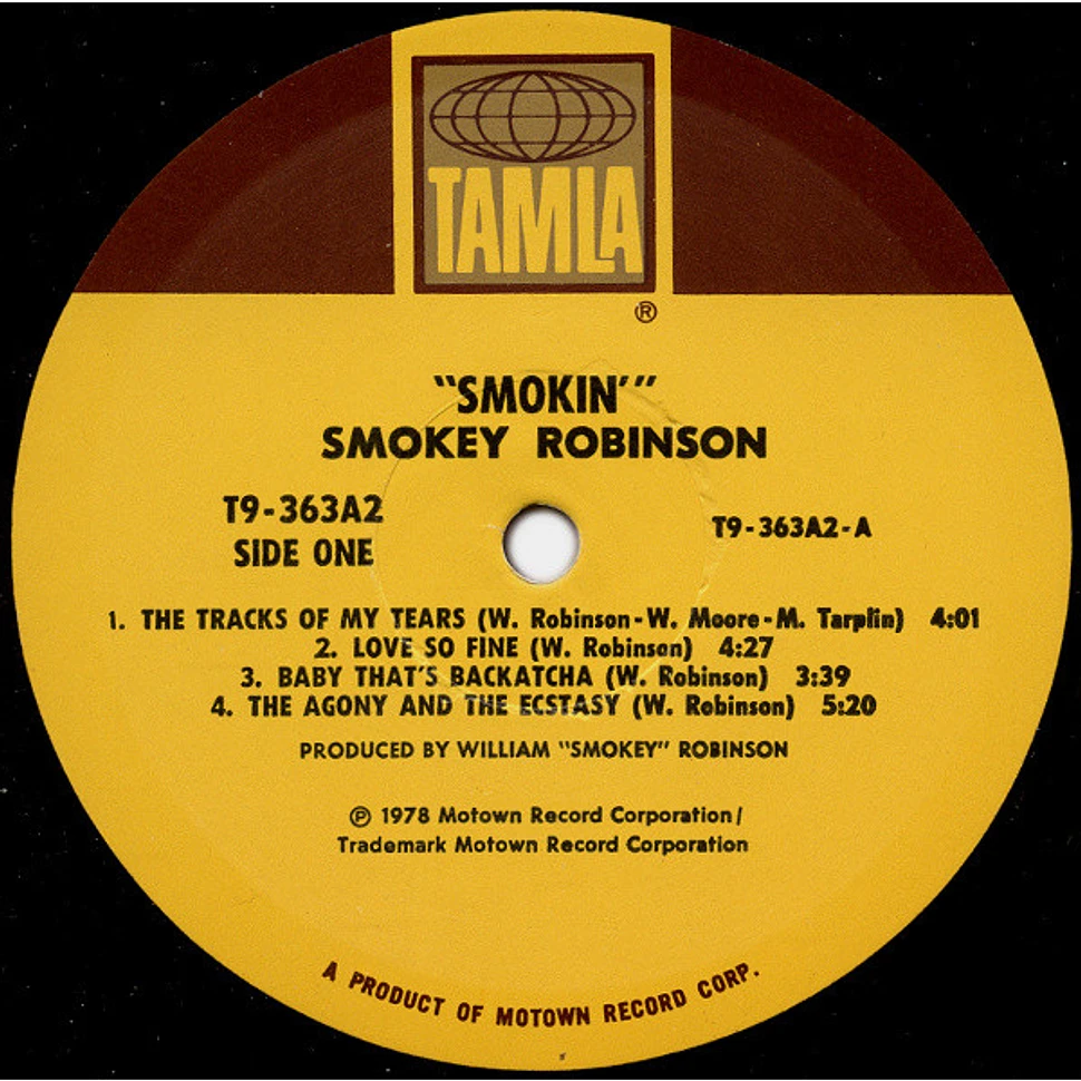 Smokey Robinson - Smokin'
