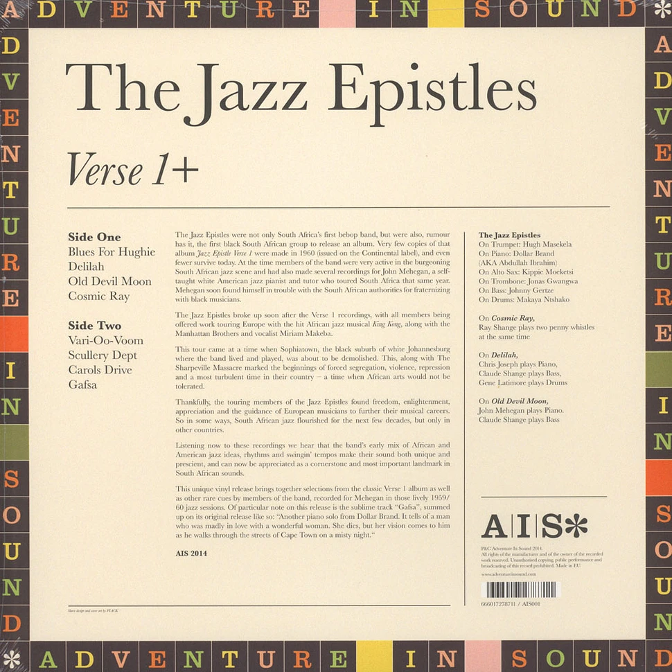 The Jazz Epistles - Verse 1+