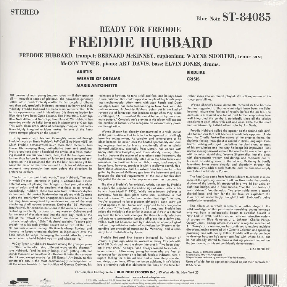 Freddie Hubbard - Ready For Freddie