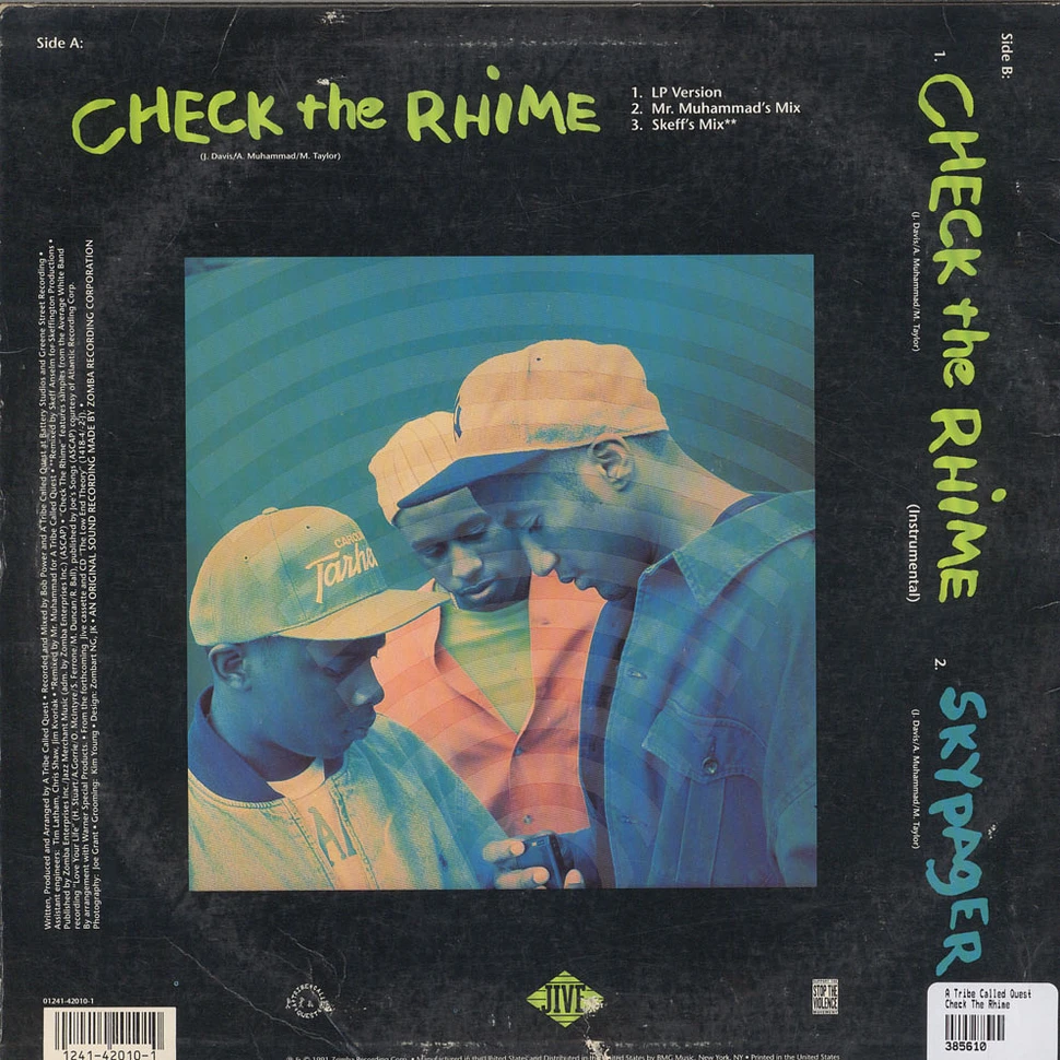 A Tribe Called Quest - Check The Rhime