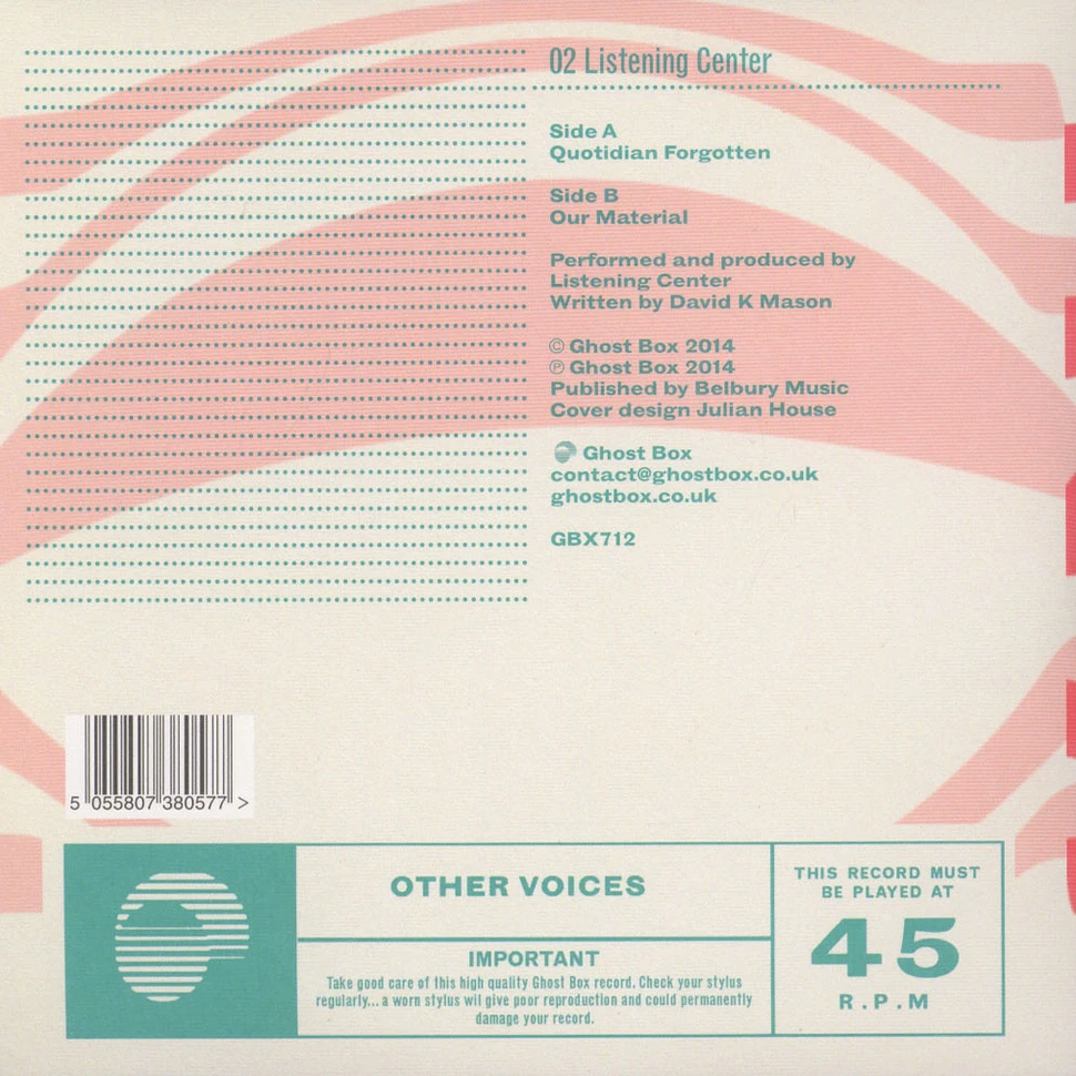 Listening Center - Other Voices 02