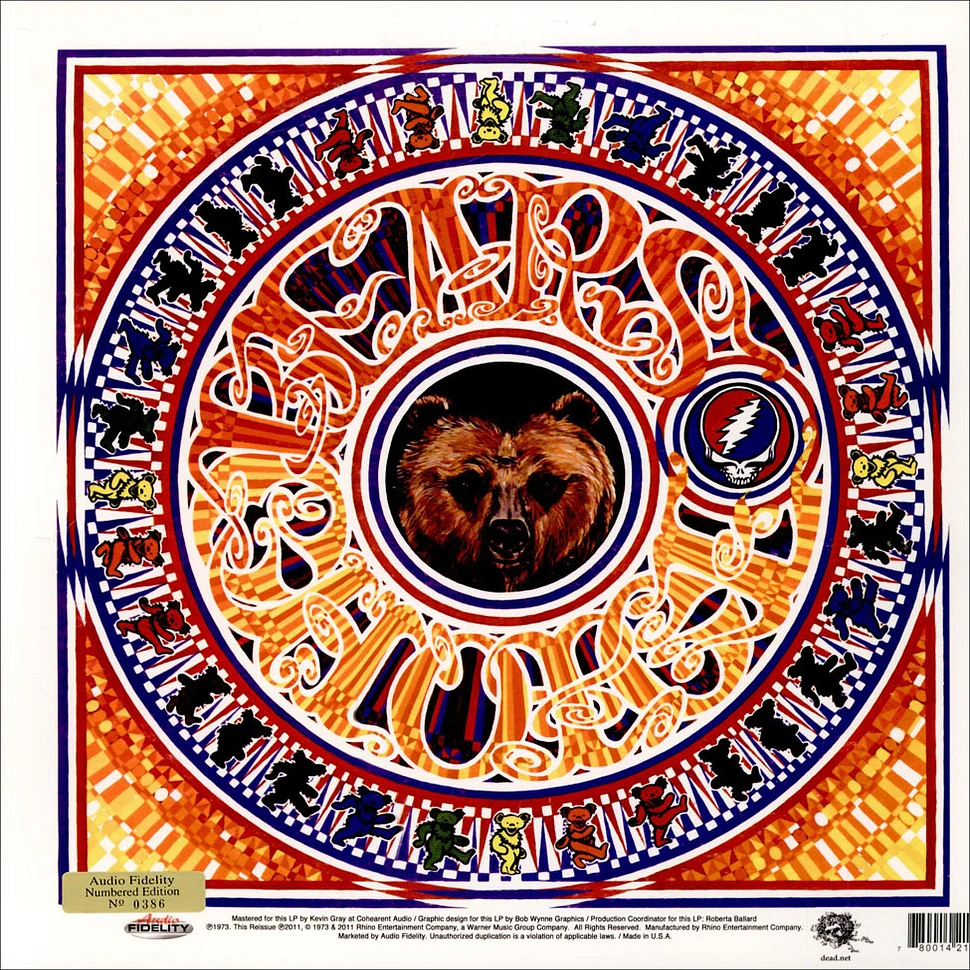 The Grateful Dead - History Of The Grateful Dead, Vol. 1 (Bear's Choice)