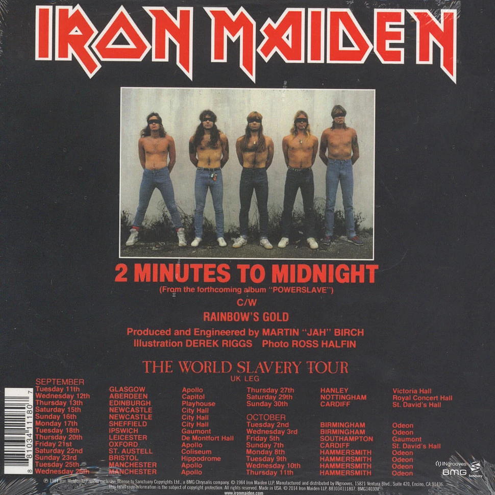 Iron Maiden - 2 Minutes To Midnight