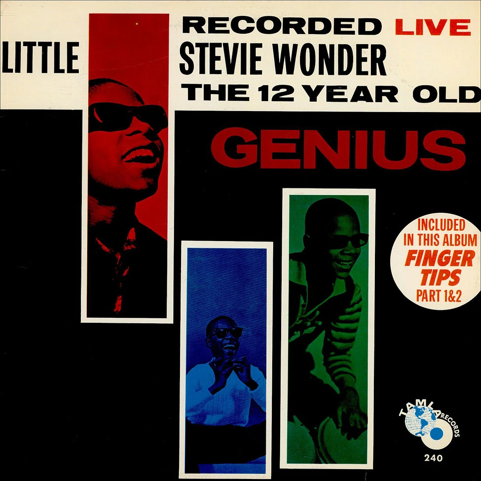 Stevie Wonder - The 12 Year Old Genius - Recorded Live