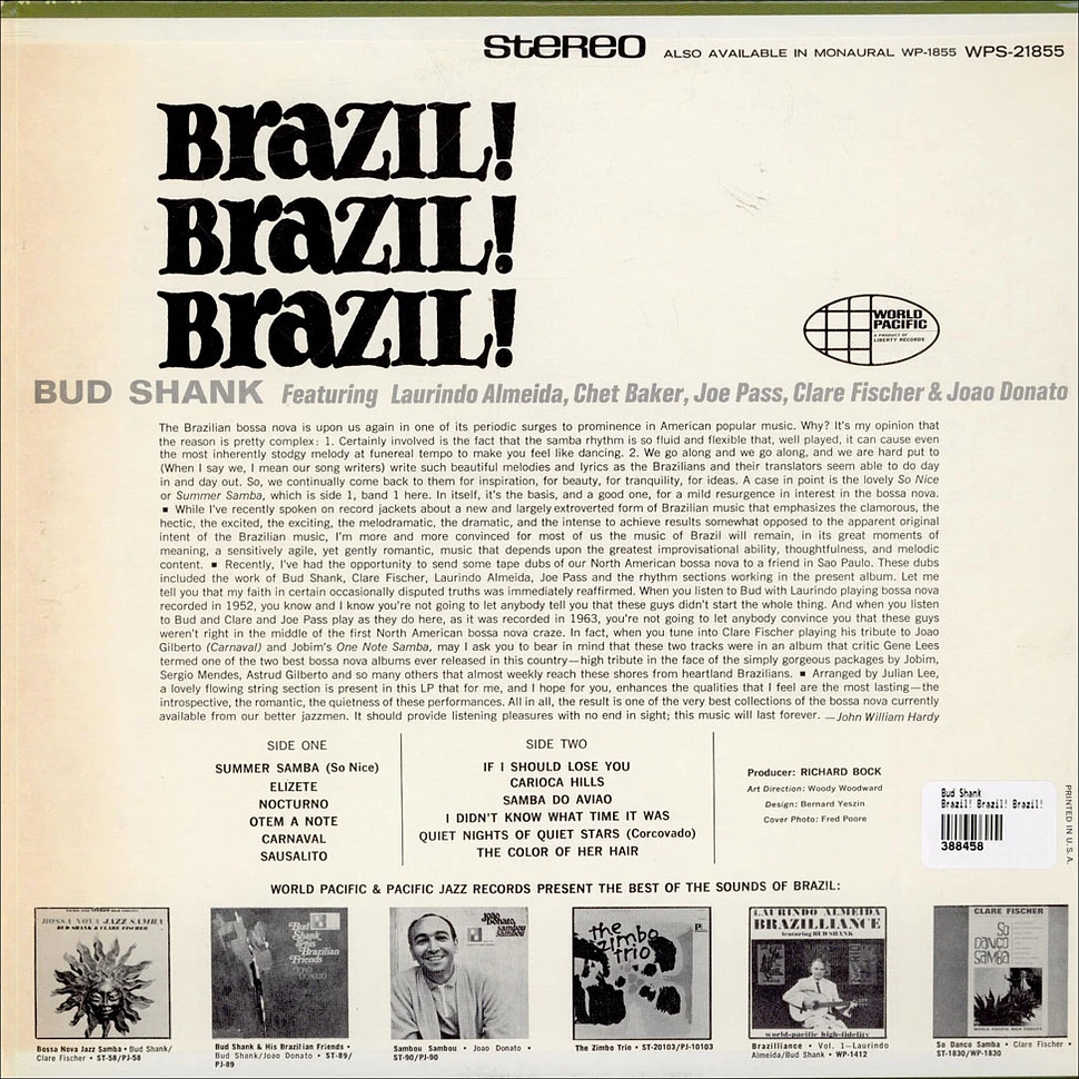 Bud Shank - Brazil! Brazil! Brazil!