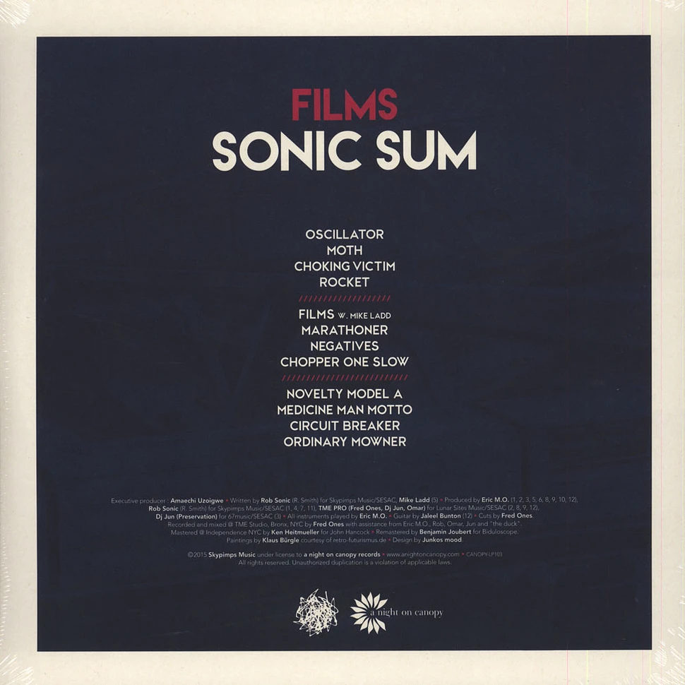 Sonic Sum - Films