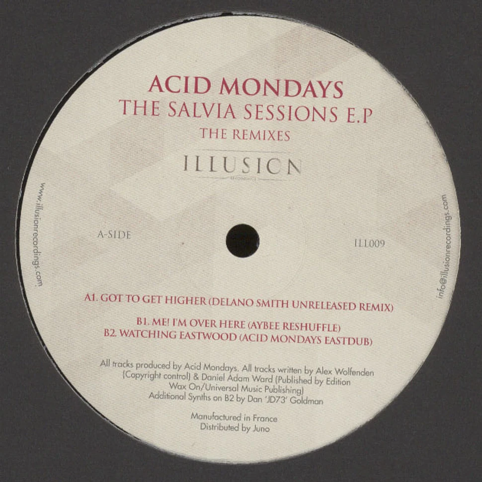 Acid Mondays - Salvia Sessions EP (The remixes)