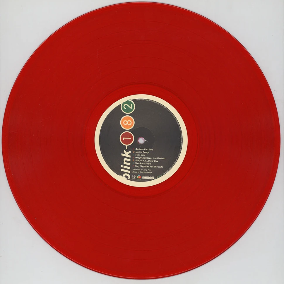 Blink 182 - Take Of Your Pants And Jacket Red Vinyl Edition