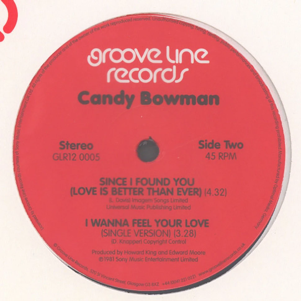 Candy Bowman - I Wanna Feel Your Love