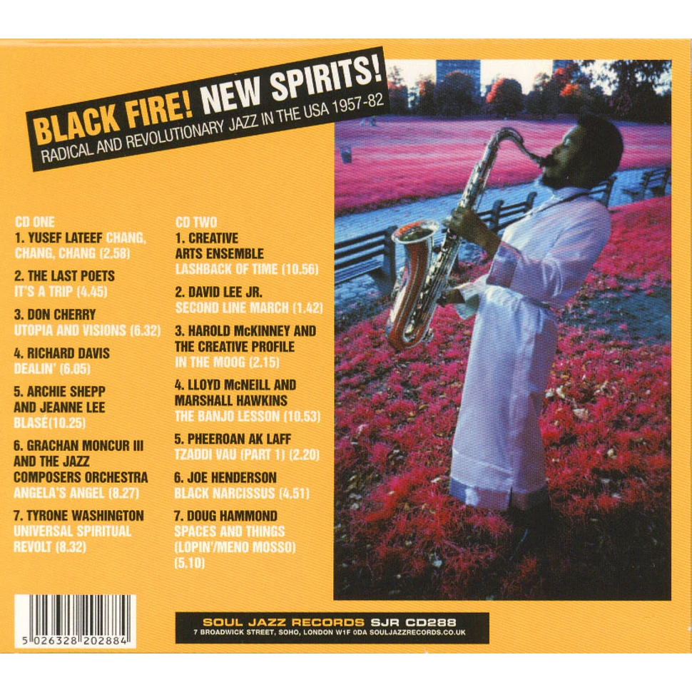 Black Fire! New Spirits! - Deep And Radical Jazz In The USA 1957-75