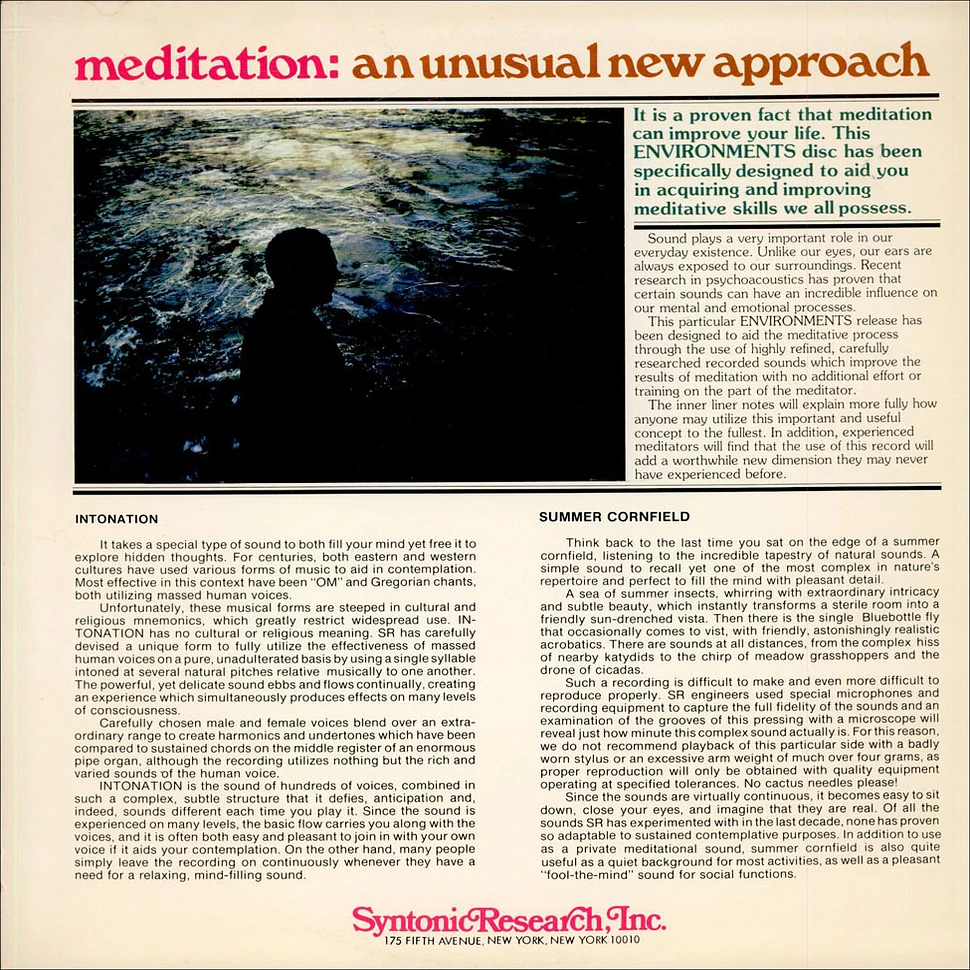Irv Teibel - Environments-Induced Meditation (A New Easy Method Of Relieving Tension - Disk 7)