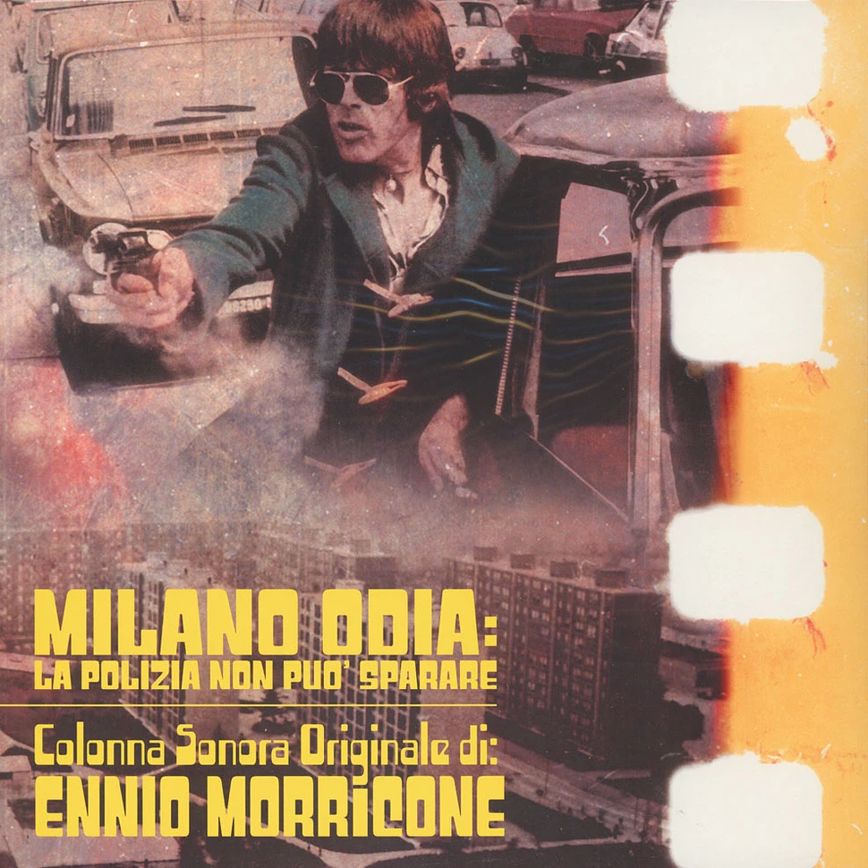 Ennio Morricone - OST Milano Odia: La Polizia Non Può Sparare Black Vinyl Edition
