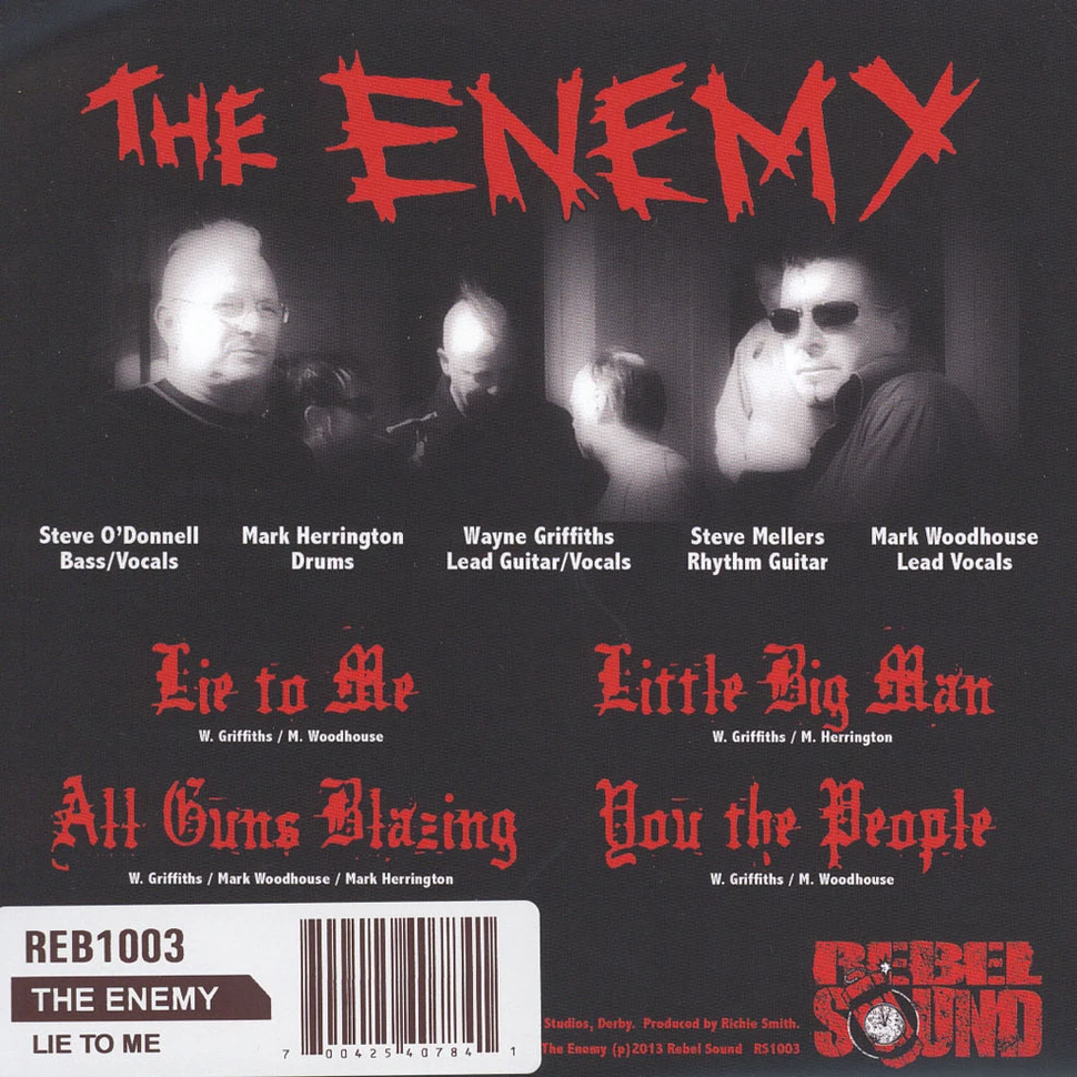 The Enemy - Lie To Me