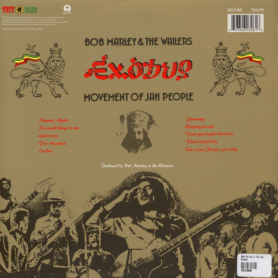 Bob Marley & The Wailers - Exodus