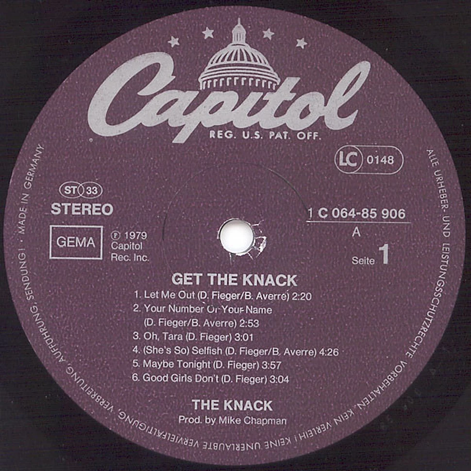 The Knack - Get The Knack