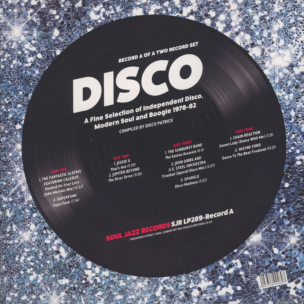 V.A. - Disco: A Fine Selection of Independent Disco, Modern Soul and Boogie 1978-82 - LP 1