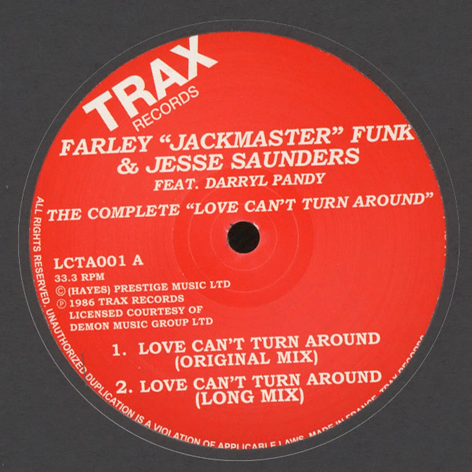 Farley Jackmaster Funk & Jesse Saunders - The Complete Love Can't Turn Around Feat. Darryl Pandy
