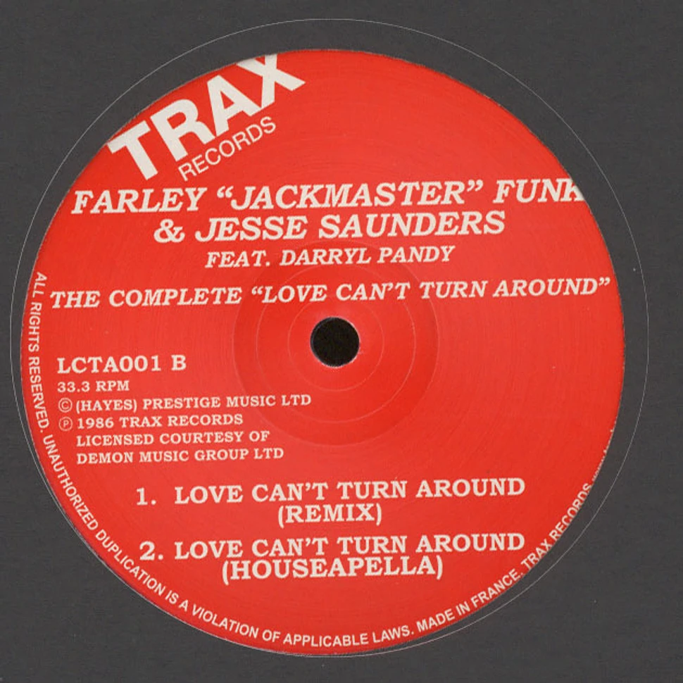 Farley Jackmaster Funk & Jesse Saunders - The Complete Love Can't Turn Around Feat. Darryl Pandy