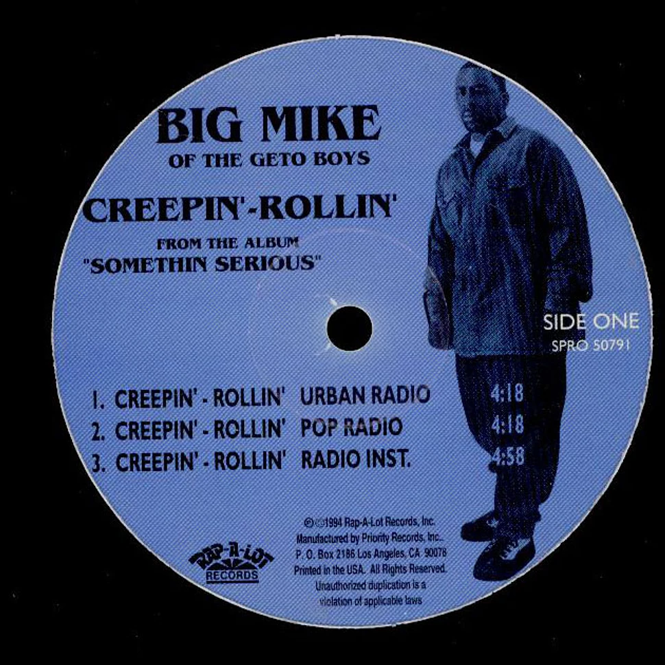Big Mike - Creepin' - Rollin'