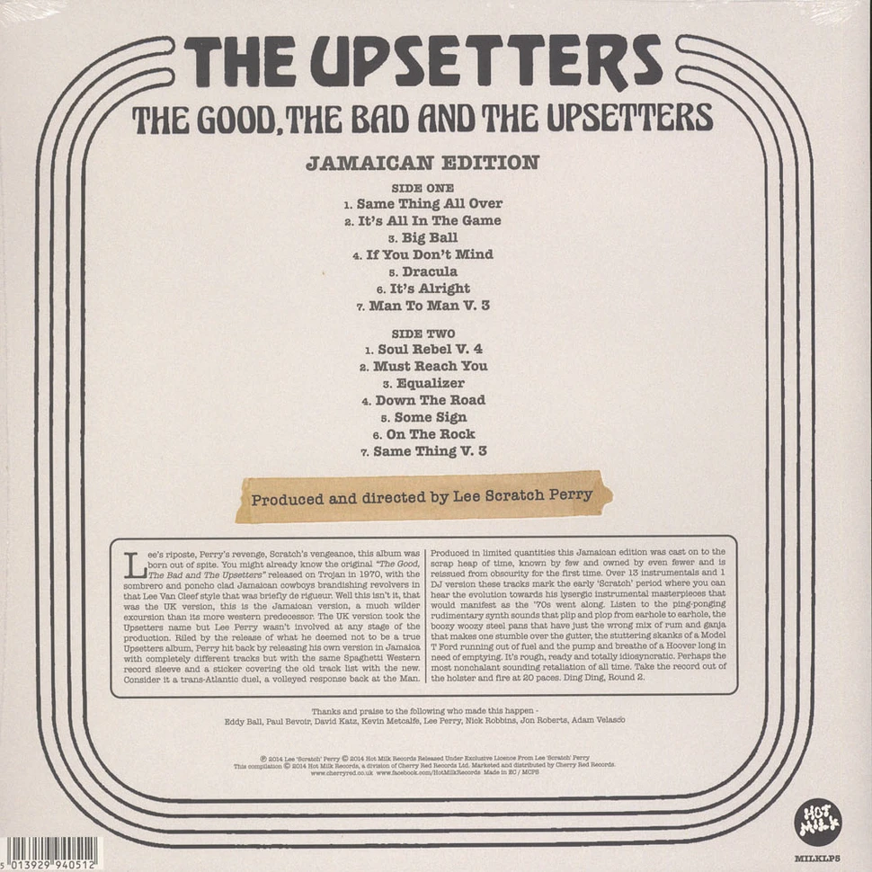 The Upsetters - The Good, The Bad And The Upsetters