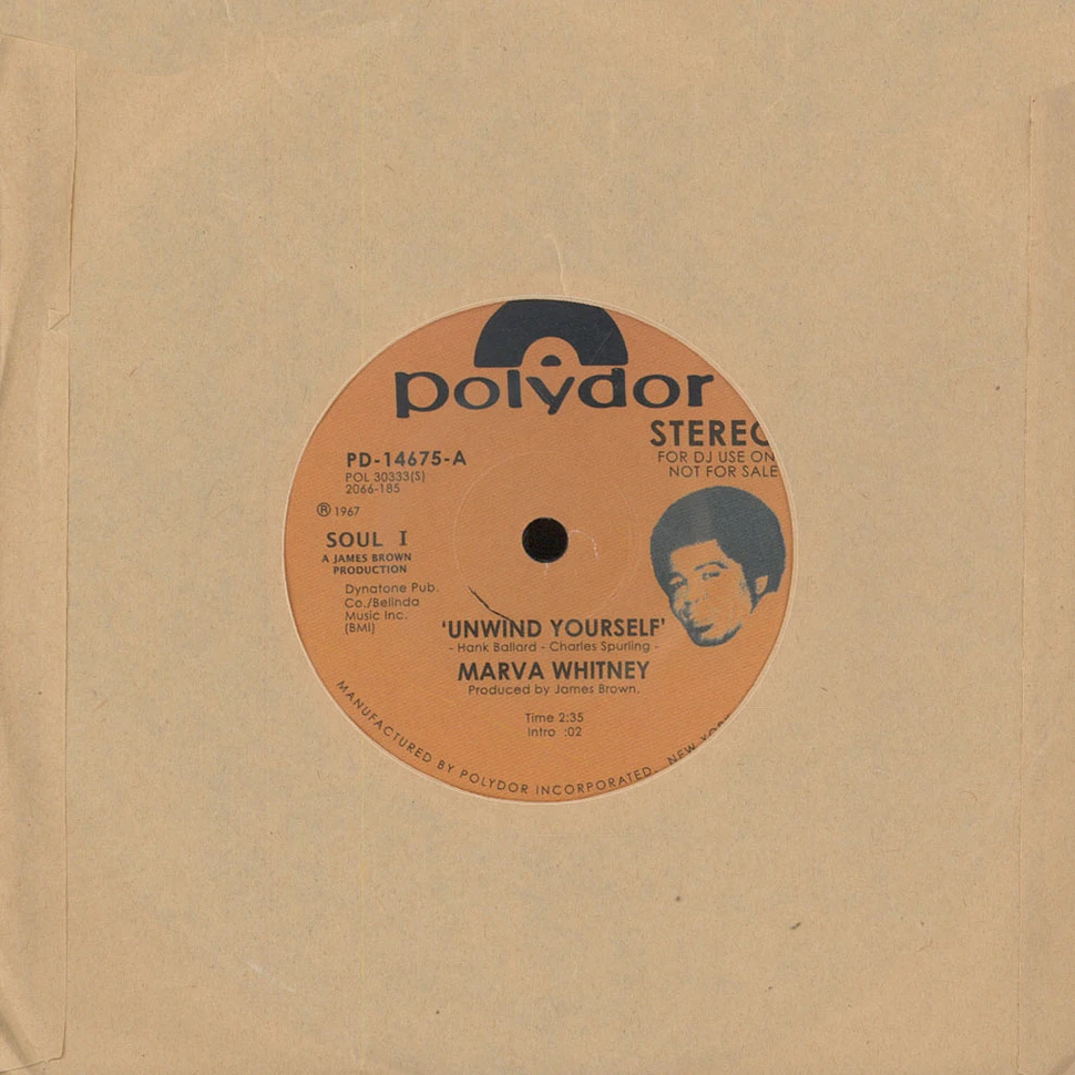 Marva Whitney - Unwind Yourself / What Do I Have To Do To Prove My Love To You