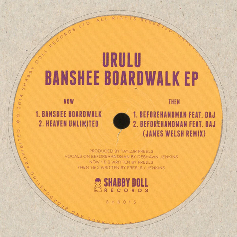 Urulu - Banshee Boardwalk EP