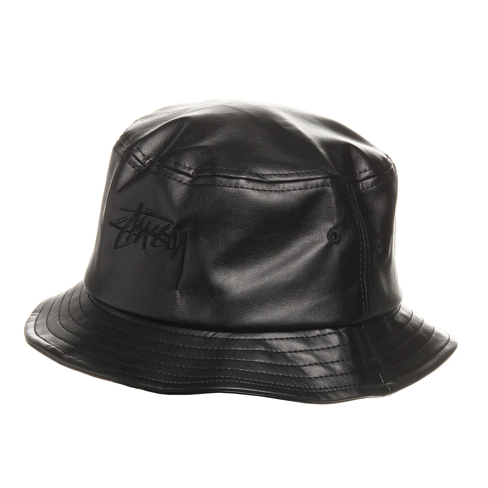 Stüssy - Stock Leather Bucket Hat