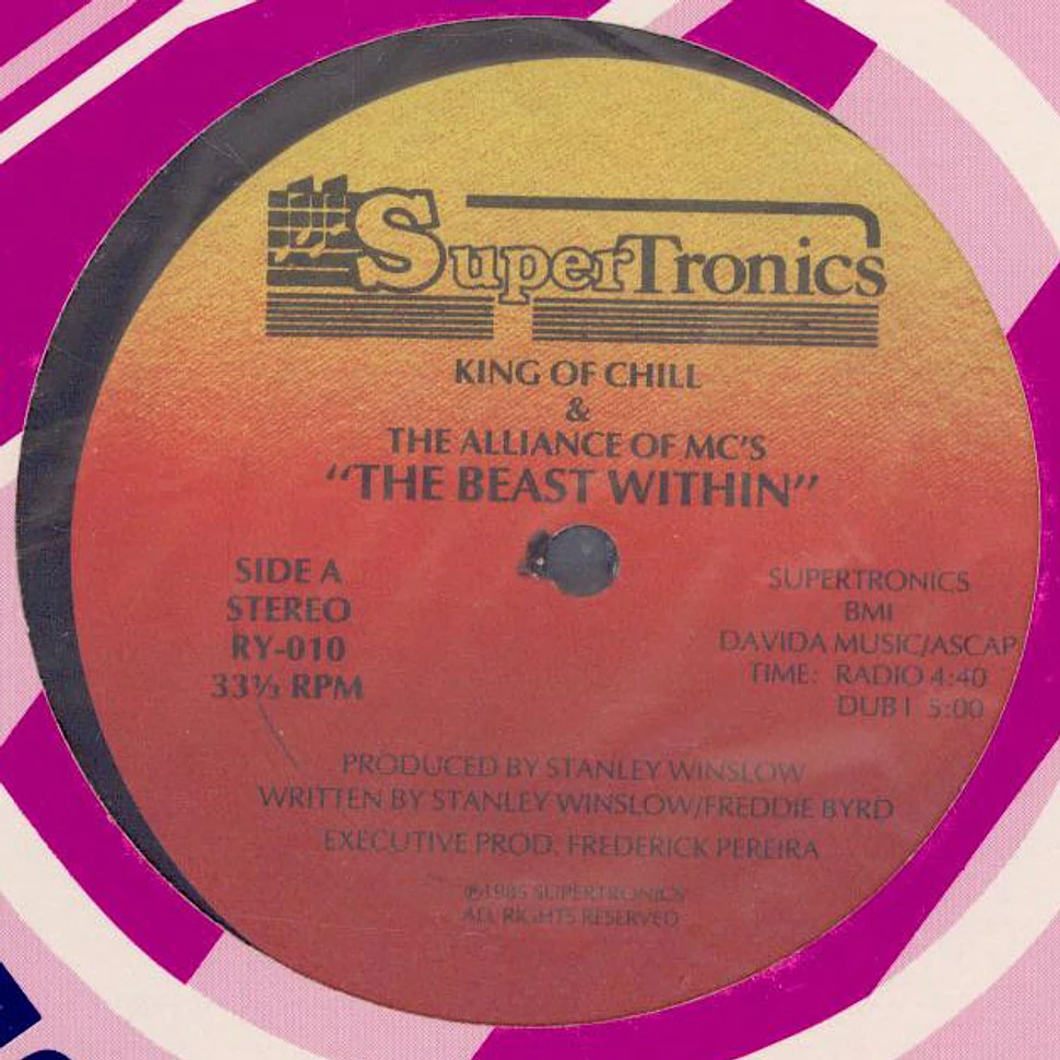 The King Of Chill & Alliance - The Beast Within