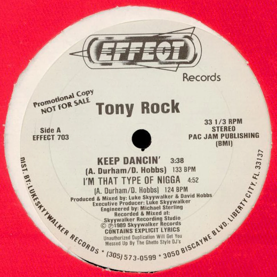 Tony Rock - Keep Dancin'