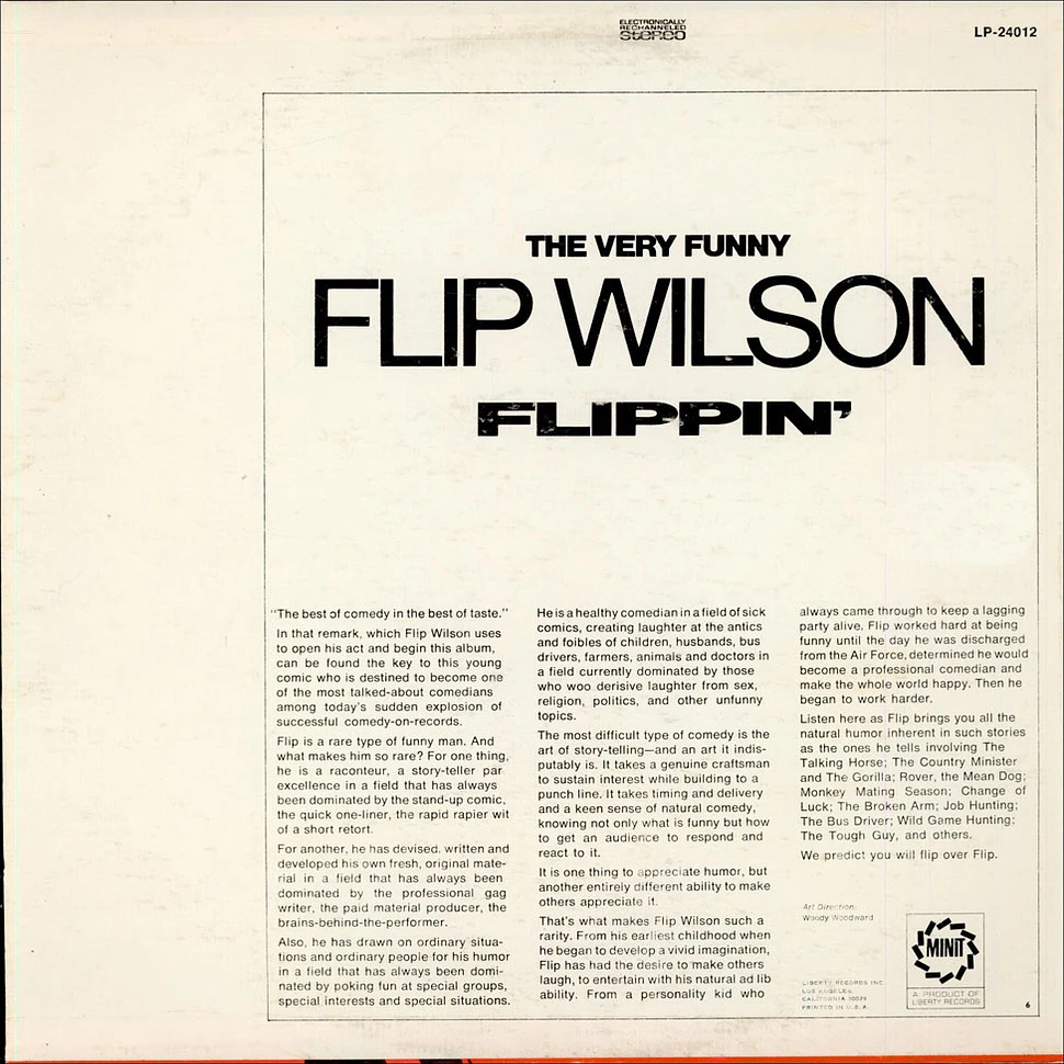 Flip Wilson - Flippin', The Very Funny Flip Wilson