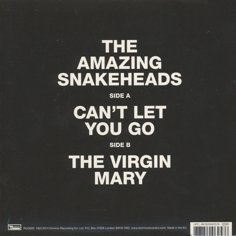 The Amazing Snakeheads - Can't Let You Go