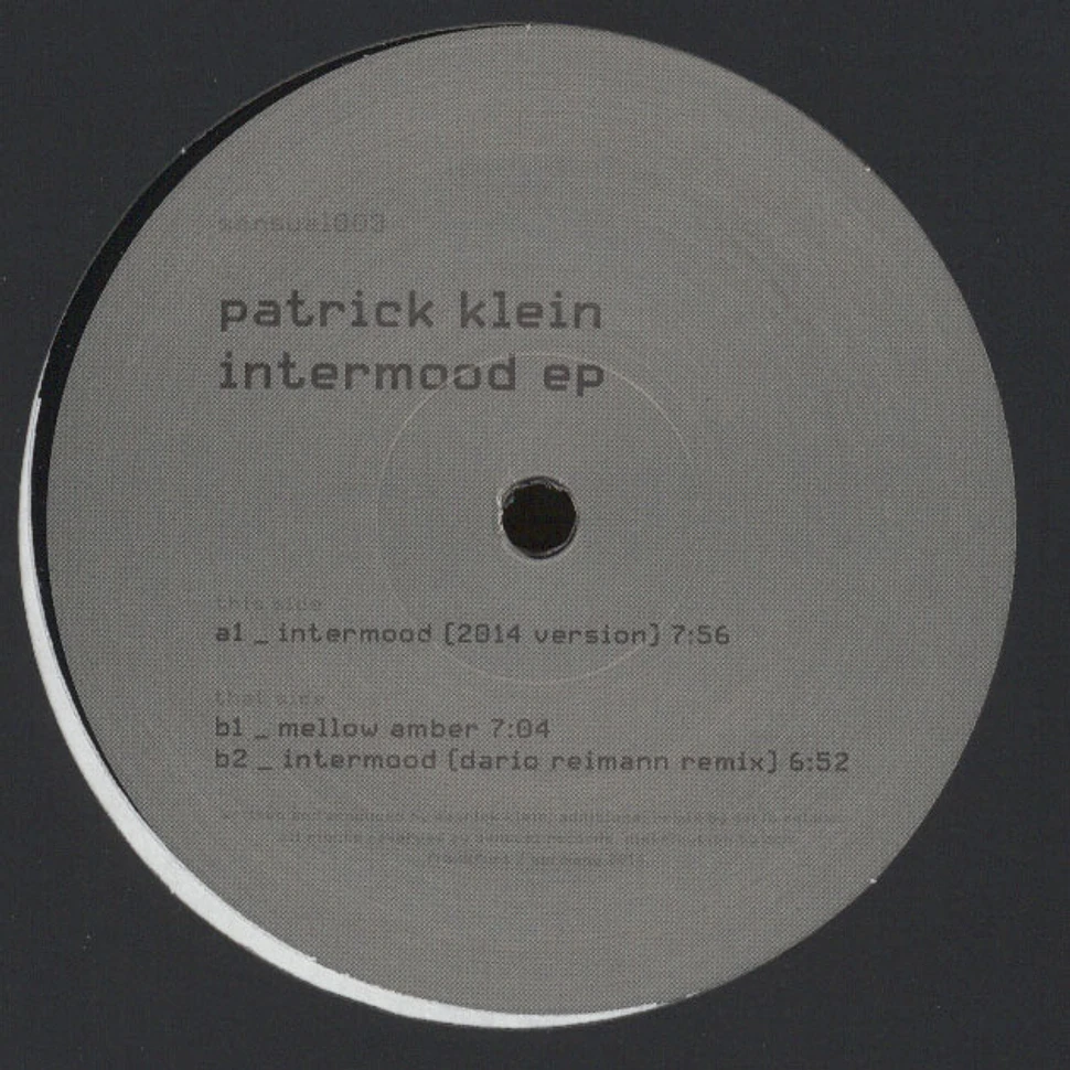 Patrick Klein - Intermood EP