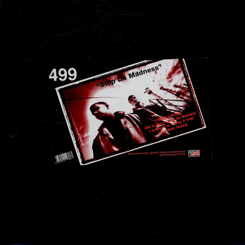 499 - Stop Da Madness EP