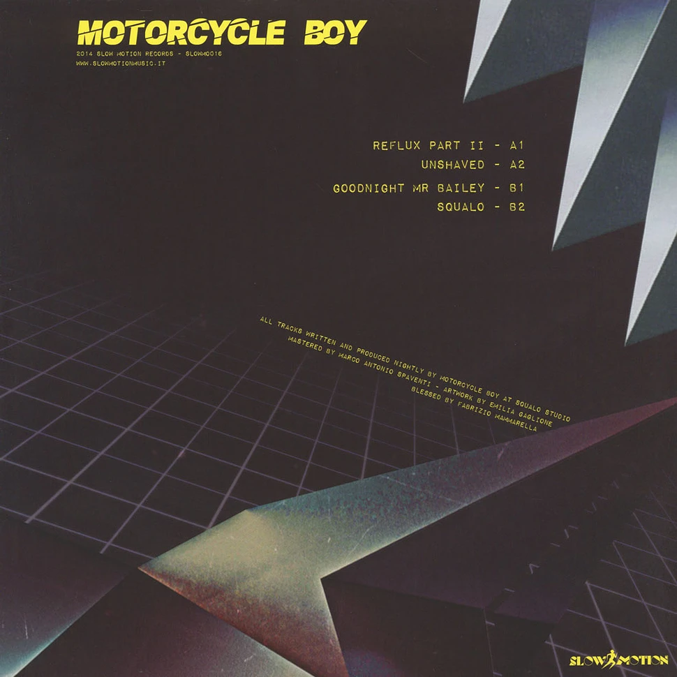 Motorcycle Boy - Squalo