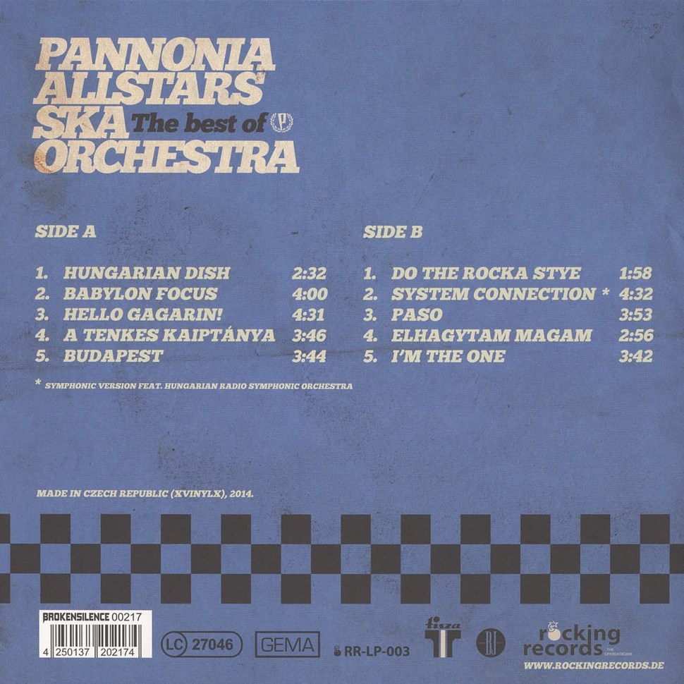 Pannonia Allstars Ska Orchestra - The Best Of