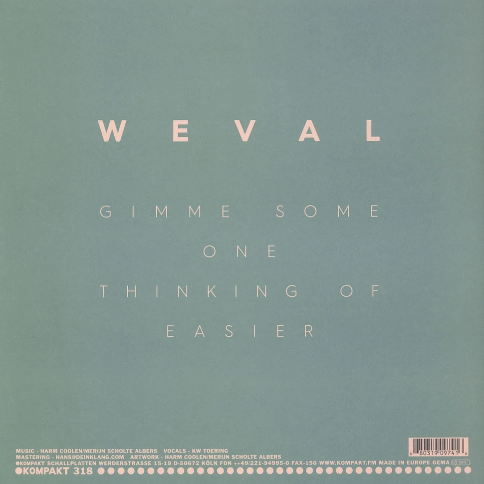 Weval - Easier EP