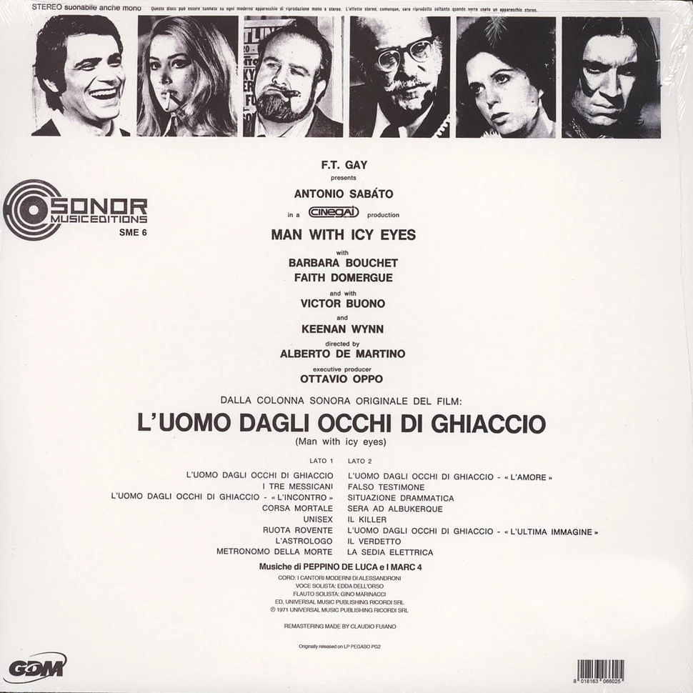 Peppino De Luca / I Marc 4 - OST L'uomo Dagli Occhi Di Ghiaccio (The Man With Icy Eyes)