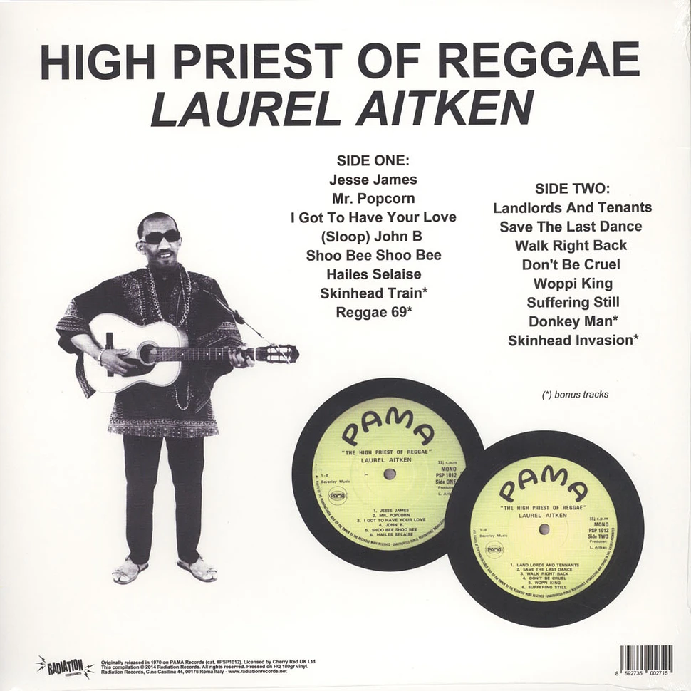 Laurel Aitken - The High Priest Of Reggae