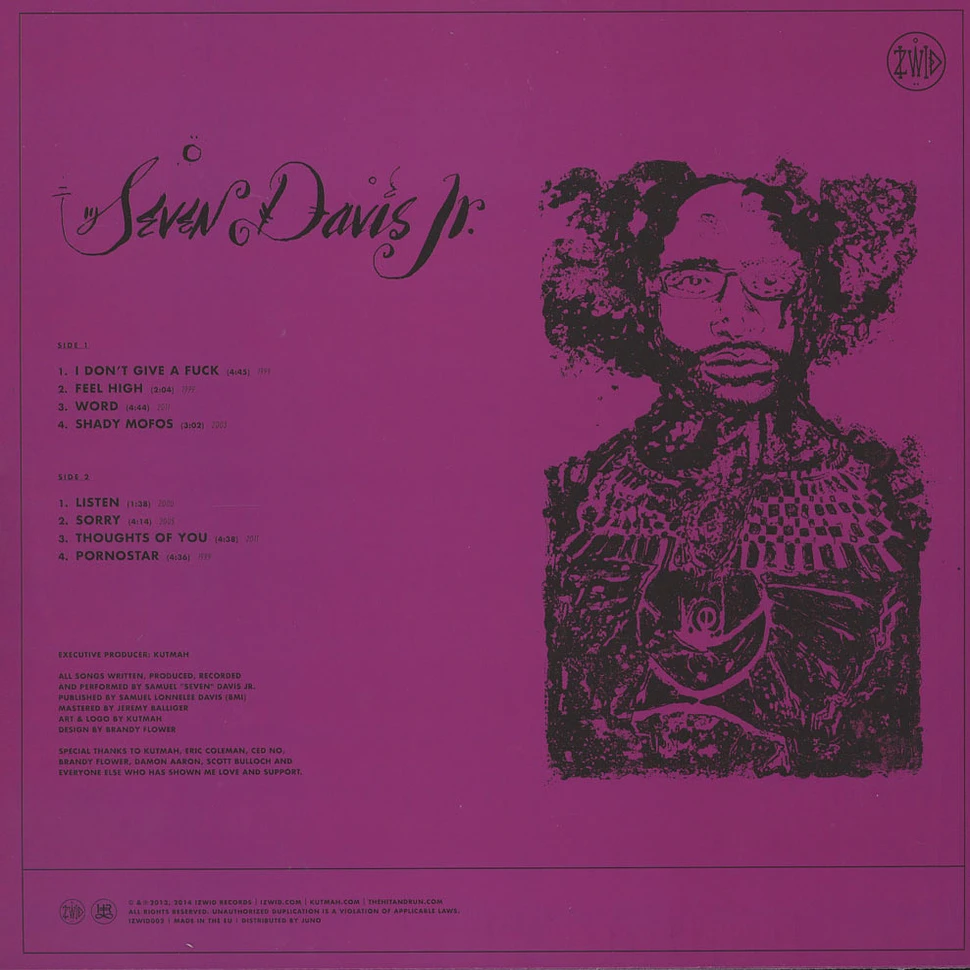Seven Davis Jr. - The Lost Tapes Volume 1