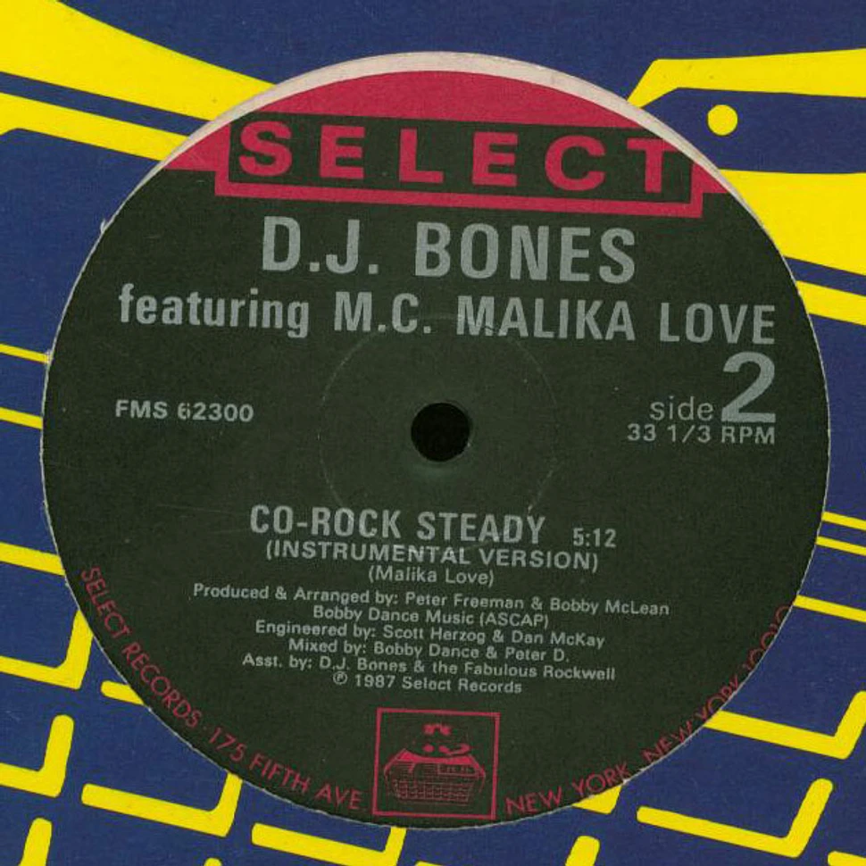 DJ Bones Featuring MC Malika Love - Co-Rock Steady