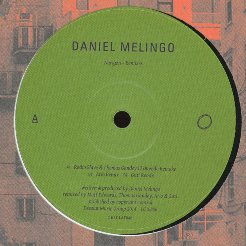 Daniel Melingo - Narigon Remixes By Ario / Guti / Radio Slave