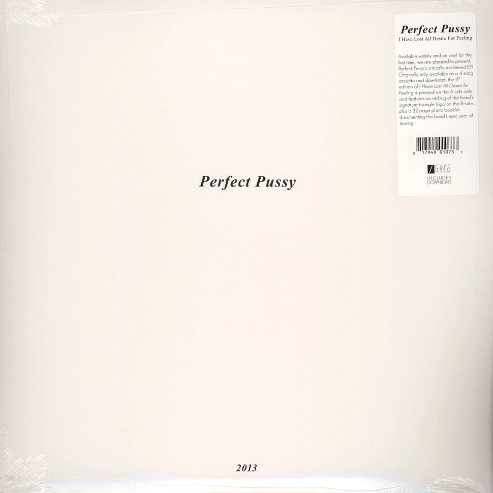 Perfect Pussy - I Have Lost All Desire For Feeling