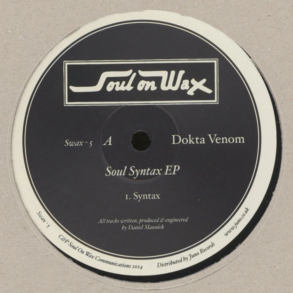 Dokta Venom - Soul Syntax EP