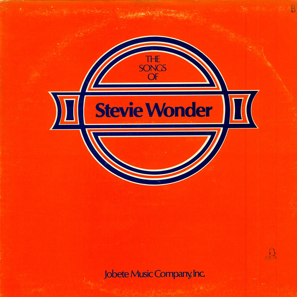 Stevie Wonder - The Songs Of Stevie Wonder
