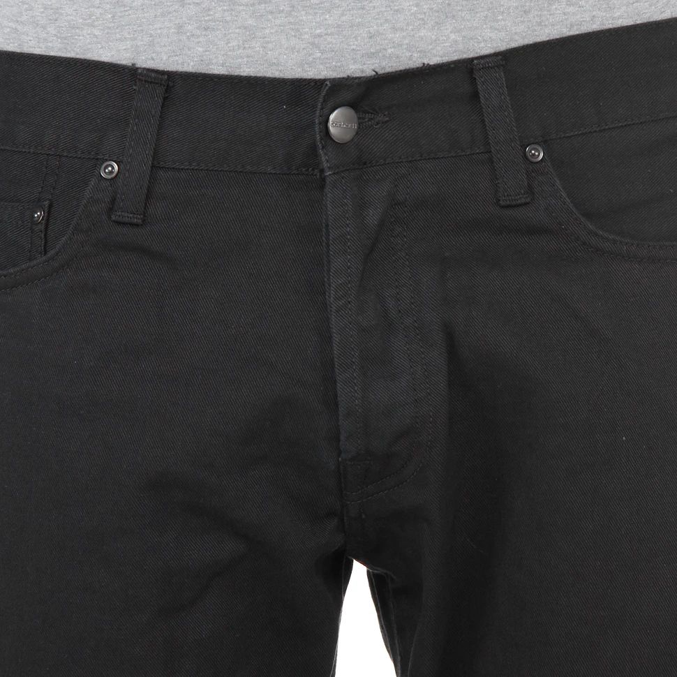 Carhartt WIP - Klondike Pants II 'Dillon' Black/Black Denim, 9.8 oz