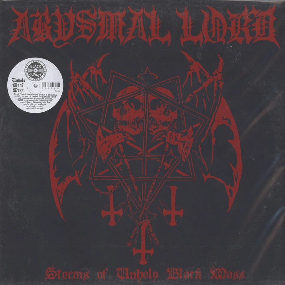 Abysmal Lord - Storms Of Unholy Black Mass