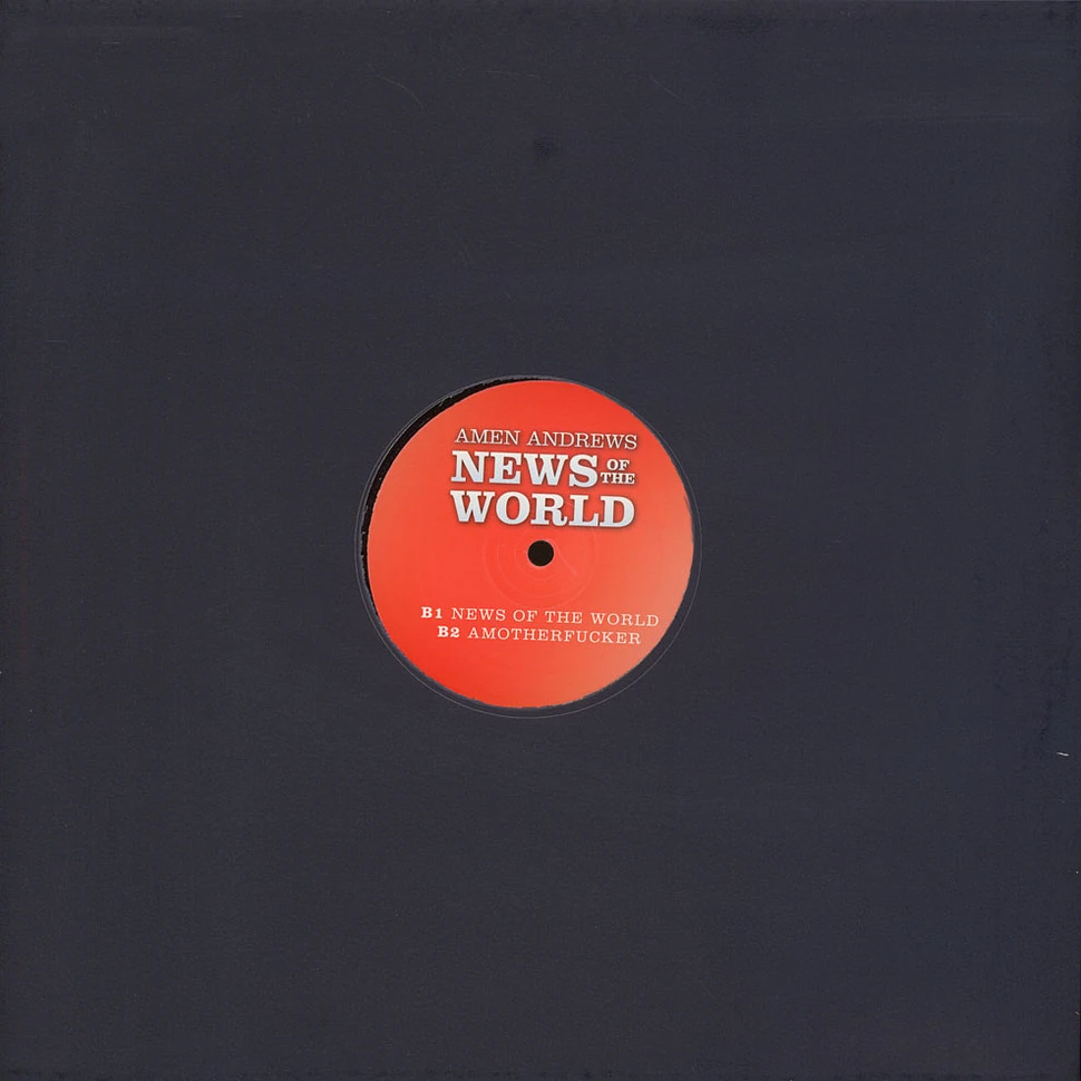 Amen Andrews - News Of The World EP