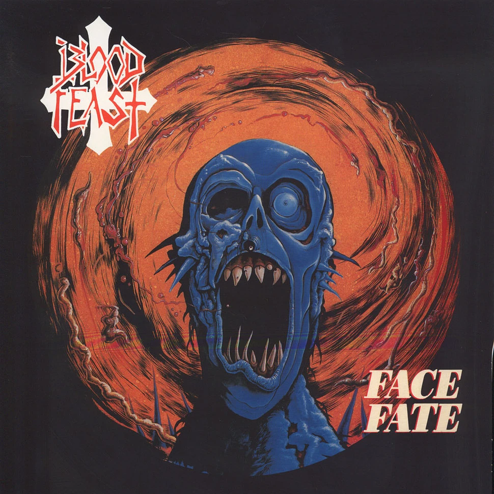 Blood Feast - Face Fate Black Vinyl Edition
