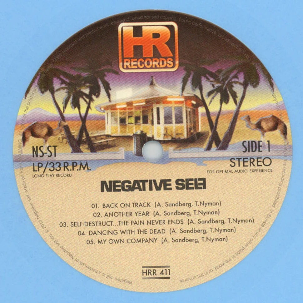 Negative Self - Negative Self Sky Blue Vinyl Edition