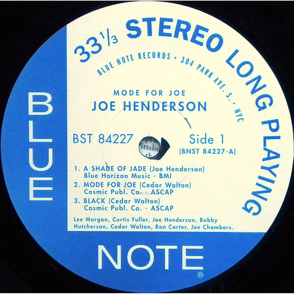 Joe Henderson - Mode For Joe